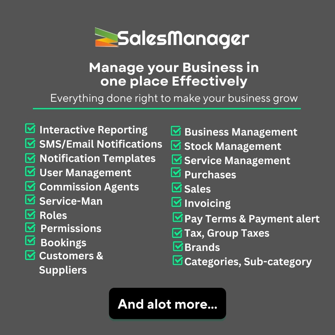 Point of sales software